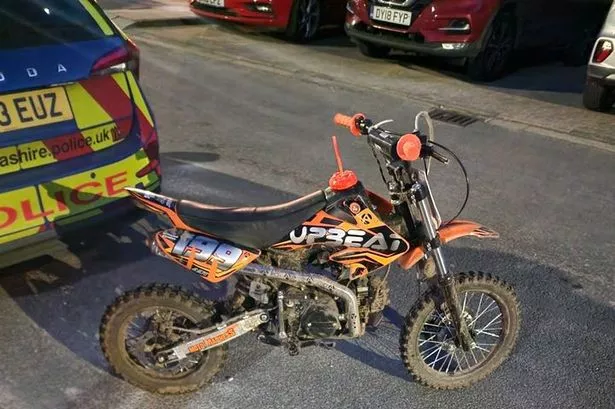 Off road bike ‘driven at speed’ towards police officer as arrest made