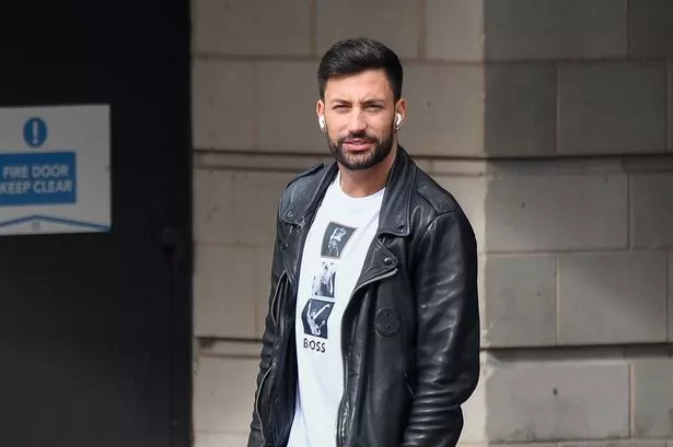 Giovanni Pernice looks happy and relaxed – hours after his reported crunch talks with Strictly bosses