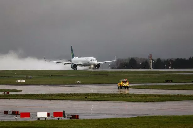 Manchester Airport flights cancelled as Storm Kathleen causes travel chaos