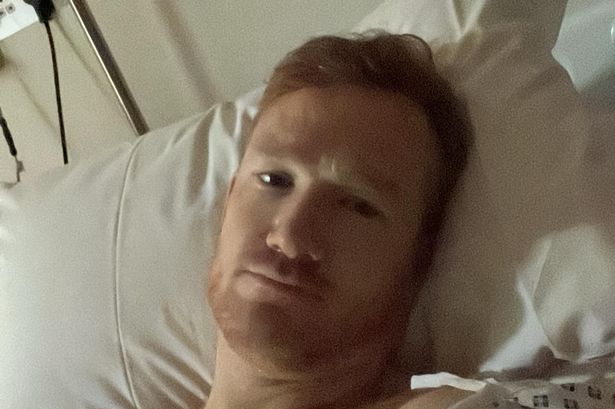 Greg Rutherford reveals gruesome surgery scar as he gives health update on Dancing on Ice injury