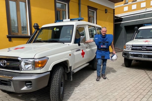 Hero dad on ‘surreal’ Ukraine frontline, where soldiers order McDonald’s as lives are torn apart