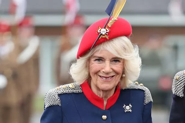 Queen Camilla wears military-inspired outfit for special first Royal engagement