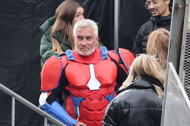 Great British Bake Off’s Paul Hollywood flown through the air as he transforms for new job