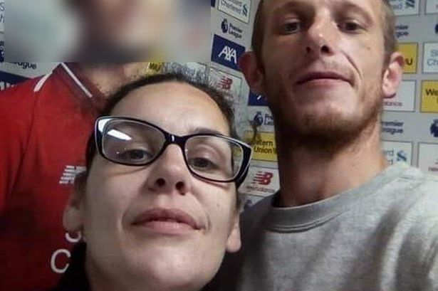 Smiling faces of cruel couple who starved dog Zeus to death in garden