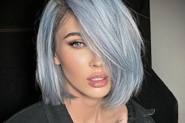 Megan Fox shows off her Icy Blue hair transformation- and you can get the look yourself at home.