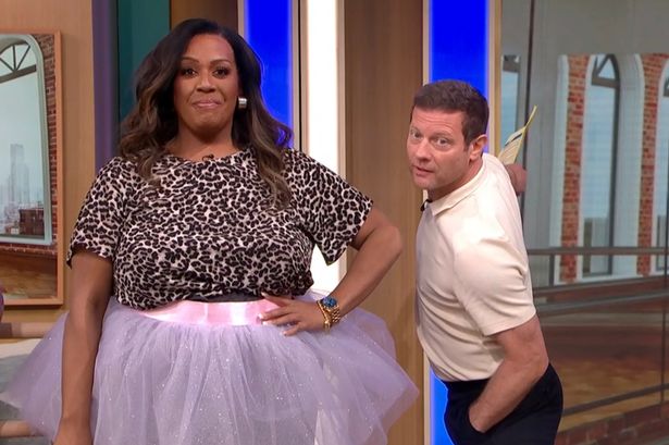 Alison Hammond suffers dance blunder as she falls over in hilarios This Morning moment