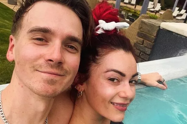 Strictly’s Dianne Buswell wows in swimsuit as she and Joe Sugg cosy up in hot tub on romantic spa break