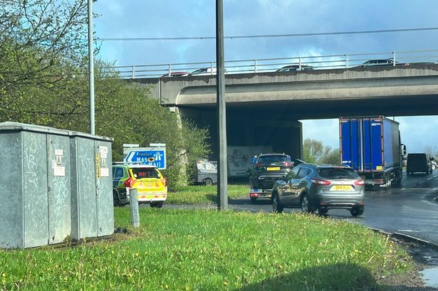 LIVE M65 updates as police descend on motorway after crash