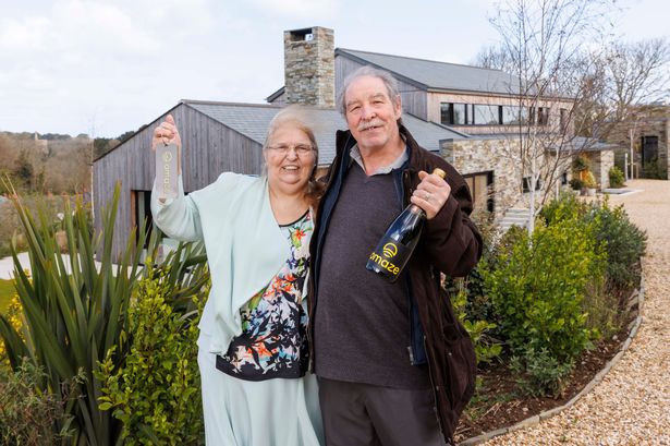 Dinner lady, 73, wins ‘life changing’ £3million coastal home in £10 prize draw