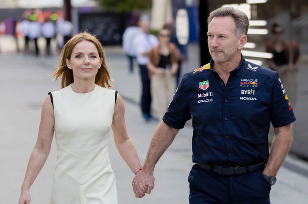 Geri Horner was ‘on edge’ at Victoria’s 50th as she ‘struggles to bounce back’ from Christian’s sexting scandal