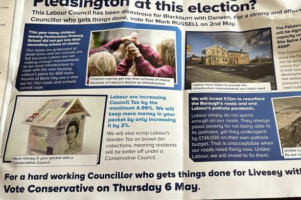 Tory politicians left red-faced after telling residents to vote on wrong day