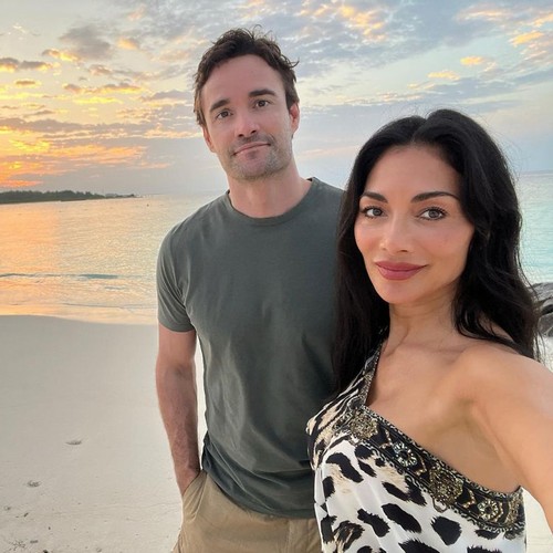 Nicole Scherzinger wishes fiancé Thom Evans a happy birthday