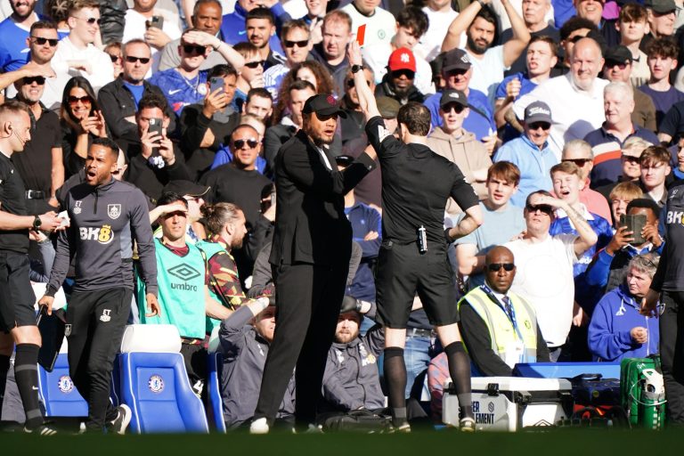 Burnley boss Vincent Kompany on Premier League refereeing