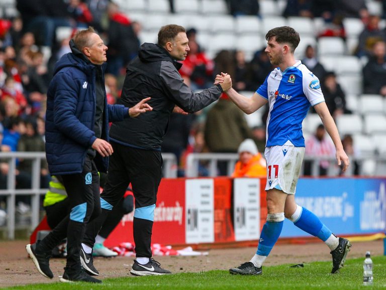 John Eustace’s praise for two Blackburn Rovers players