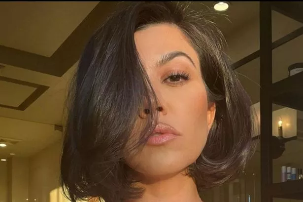 Kourtney Kardashian sends fans into a ‘crisis’ as she shows bleach blonde bob that ‘gives Gone Girl’