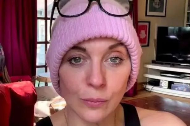 Strictly Come Dancing’s Amanda Abbington sparks concern with hospital selfie