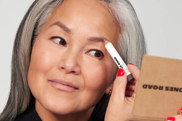 This beauty brand has just launched the perfect grey eyebrow pencil for silver or white hair