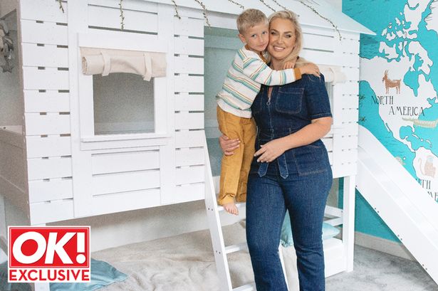 Inside Josie Gibson’s ‘natural, Nordic’ home she shares with son Reggie