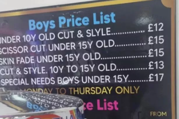 Barber who charged £2 extra to cut hair for ‘special needs boys’ apologises