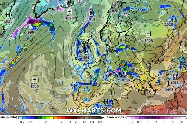 ‘Icelandic storm’ set to hit northern England next week