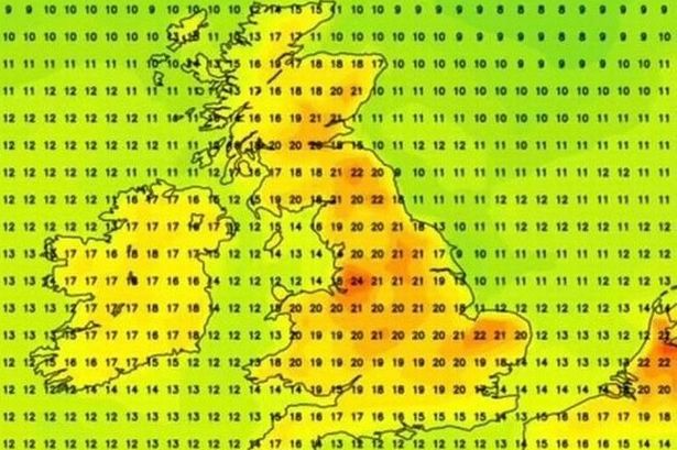 Exact date five areas of UK will be ‘hotter than Majorca’ as 24C heatwave hits