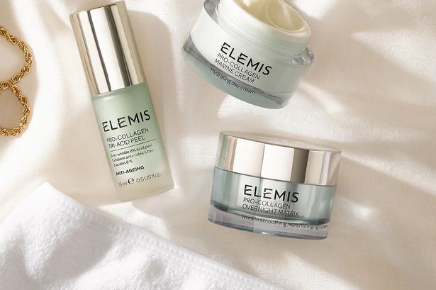 You can get a three-piece Elemis Pro-Collagen bundle worth £145 for £70 today