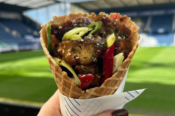 Foodies are going absolutely wild for PNE matchday ice-cream cone with a twist