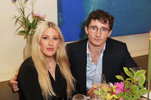 Ellie Goulding performs new single about heartbreak – as her ex-husband sits in audience