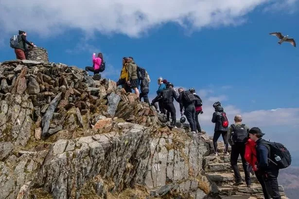 Snowdon walkers divided over queues ‘like Thorpe Park’ to reach summit