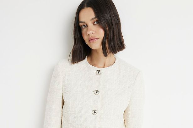 River Island shoppers are going wild for its £70 ‘rich girl’ boucle ‘trophy’ jacket