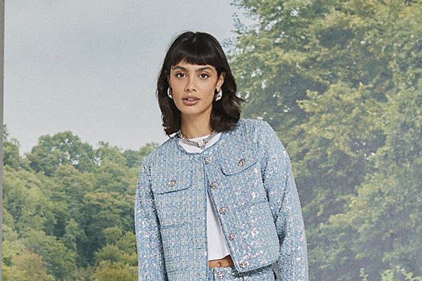 Frankie Bridge and Paris Fury are fans of this £65 spring-perfect River Island sequin denim jacket