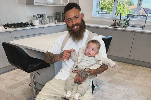 ‘My heart breaks’ Ashley Cain’s prayer for tragic daughter as he shares precious moment with son