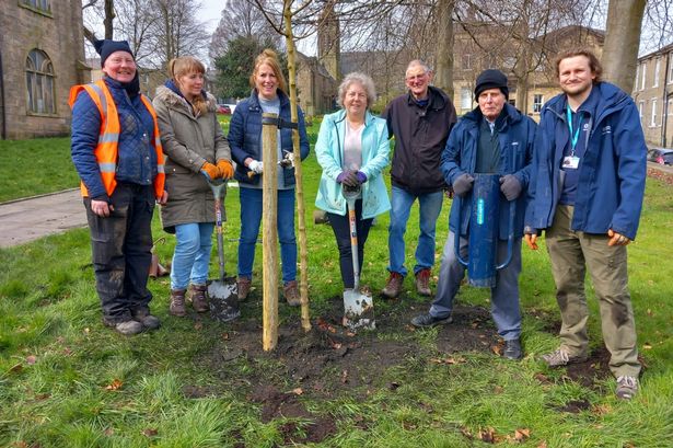 Green-fingered students get behind regeneration of Accrington PALS memorial garden