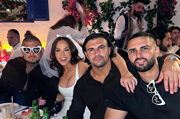 Inside Vicky Pattison’s lavish Dubai ‘sten’ party as she stuns in figure-hugging dress