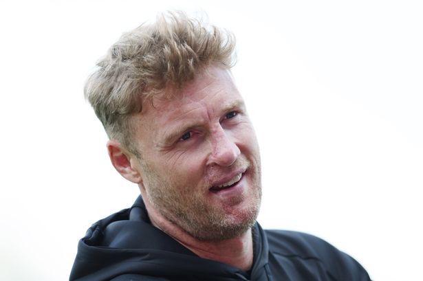 Freddie Flintoff’s facial injuries seen after Top Gear horror crash as he coaches England cricket stars