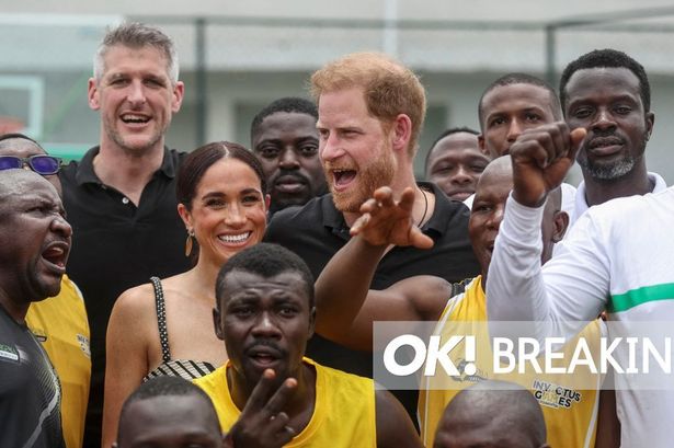 Meghan Markle mobbed by adoring children as she enjoys Nigeria tour with Prince Harry