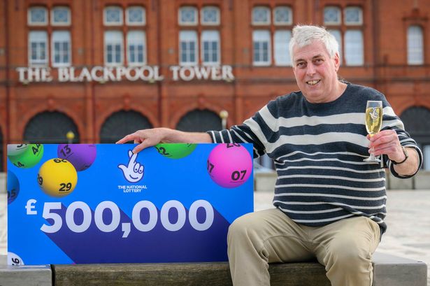 National Lottery winner celebrates £500K Thunderball win with trip to Blackpool