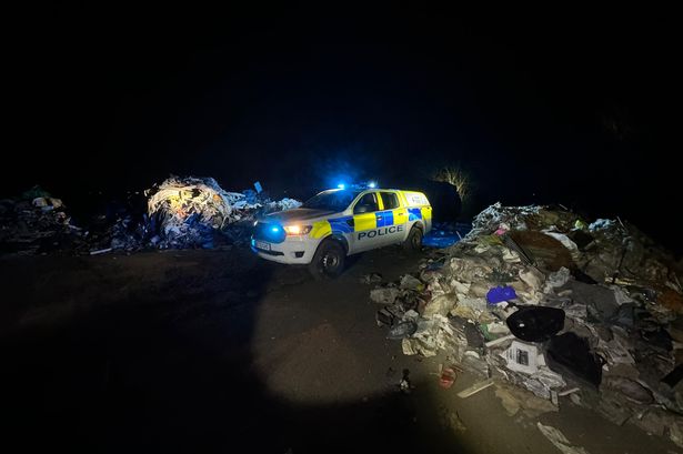 Fly-tipper caught dumping 100 tonnes of waste on Lancashire field