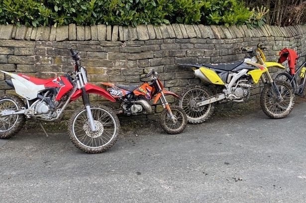 ‘Nuisance’ off-road bikes seized in police crackdown to tackle anti-social behaviour