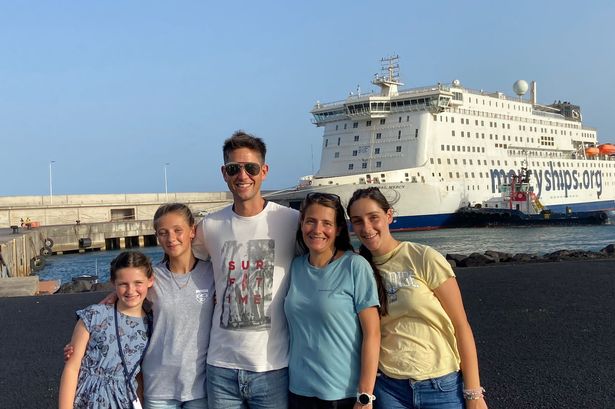 GP sells up and moves entire family to live on hospital ship off Africa coast