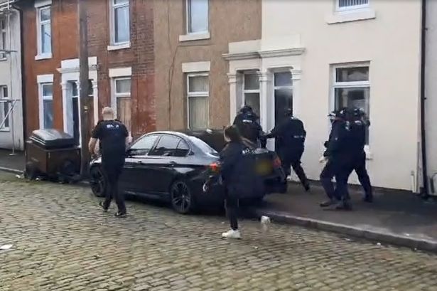 Dramatic moment officers raid Preston house to arrest suspected Channel crossing smugglers