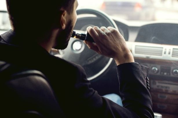 Vaping while driving isn’t illegal but could land motorists with hefty £5,000 fine