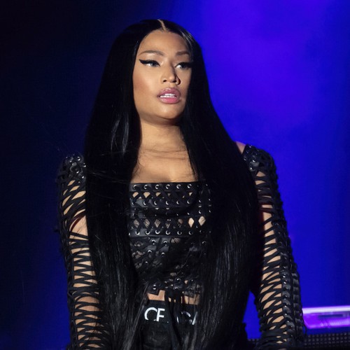 Nicki Minaj greets fans after postponing Manchester gig