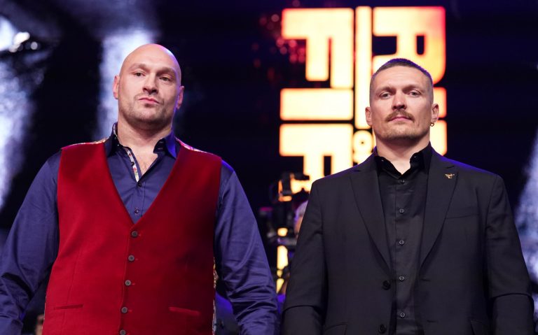 Tyson Fury v Oleksandr Usyk – fight time, undercard and more