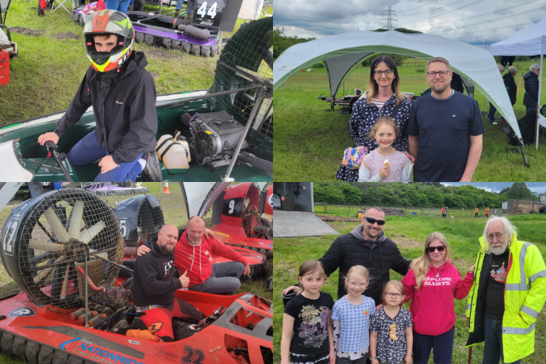 Hovercraft drivers from across Europe descend on Lancashire