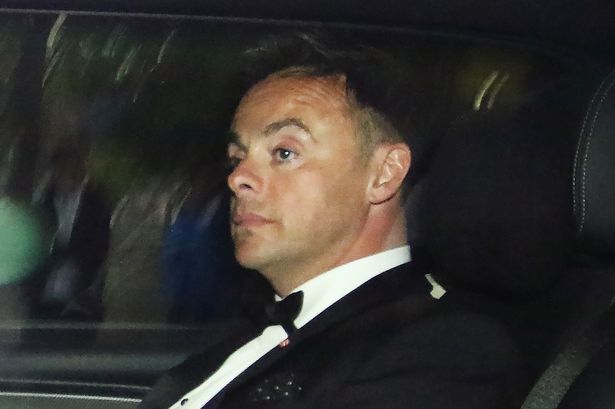 Ant McPartlin looks solemn as he leaves BAFTAs early to head home to pregnant Anne-Marie