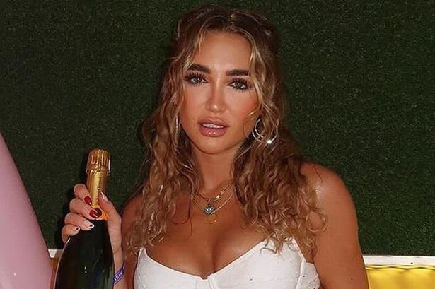 Georgia Harrison’s fans say she looks ‘fire’ as she shares bikini-clad party shots from Ibiza