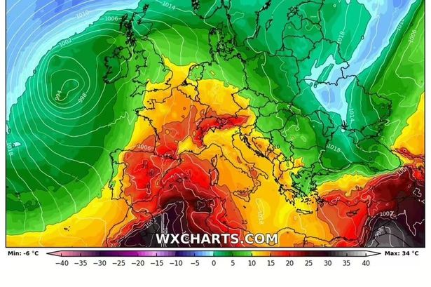 Exact date ‘Saharan Plume’ to hit UK as 24C heatwave on the way