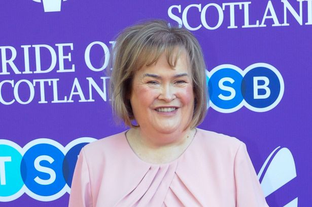 Susan Boyle makes rare red carpet appearance at Pride of Scotland Awards with Love Island stars