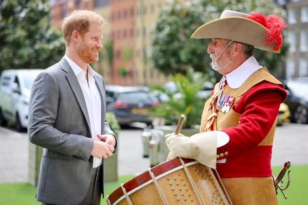 Prince Harry seen for the first time since touching down in the UK – as he’s ‘snubbed’ by Charles